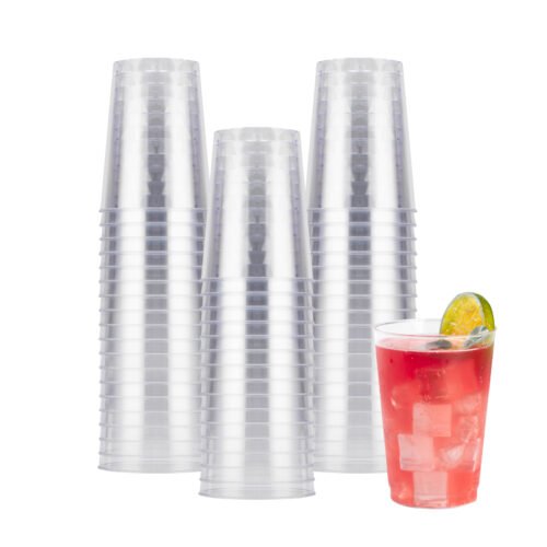 10oz Clear Plastic Cups