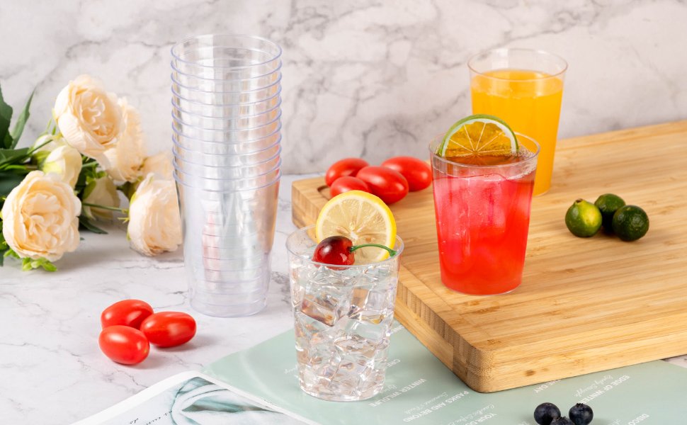 10oz Clear Plastic Cups a2