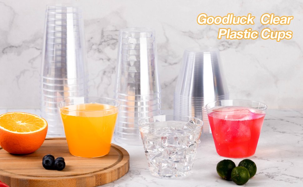 14 oz Clear Plastic Cups a1