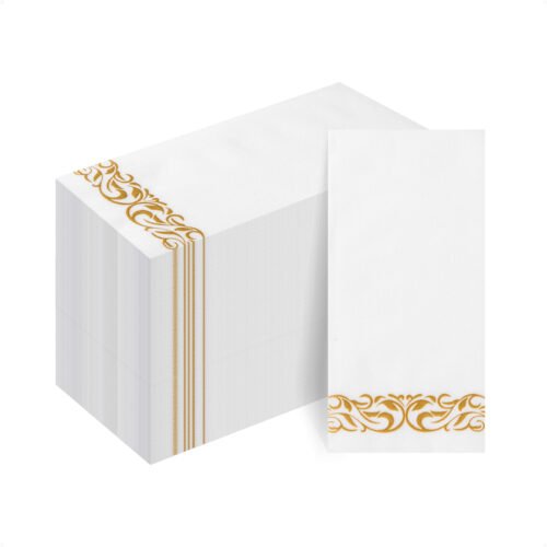 Disposable Gold Linen Napkins