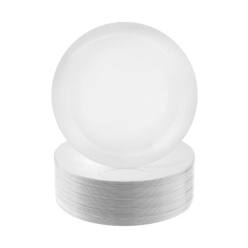 7.5 Pure White Plates